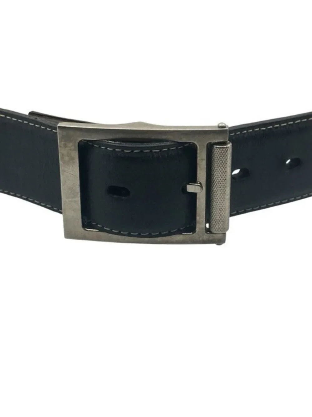 Nocona Men's 34 Belt Black Leather Western Cowboy Texas Star Studded N2479201